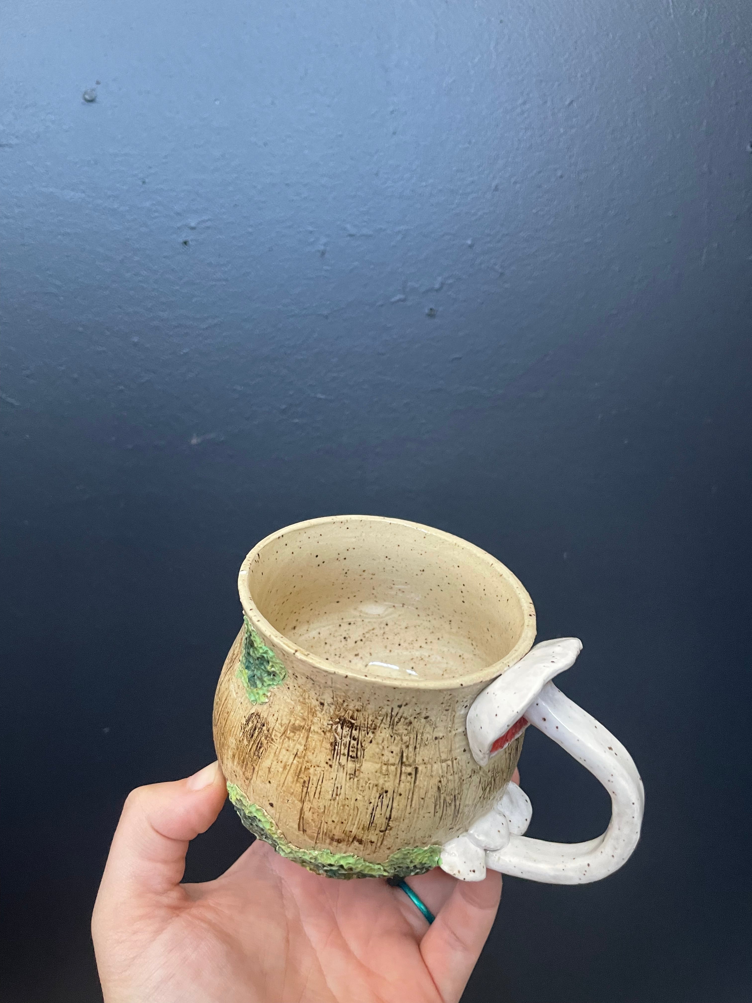 Stump Mushroom Mug No1