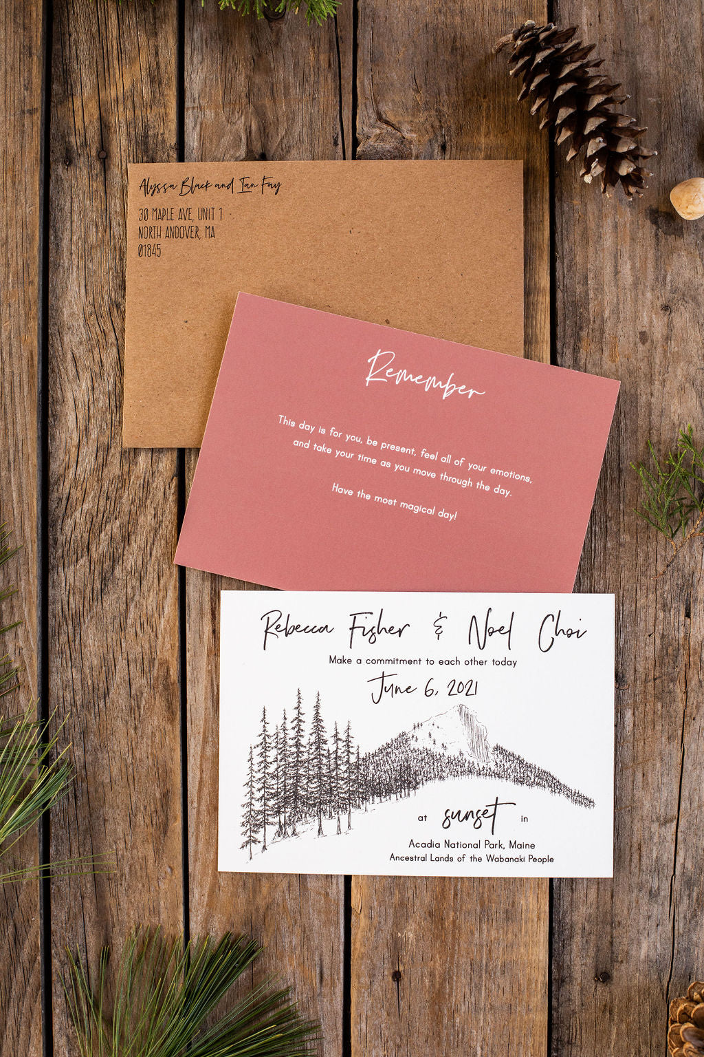 Trees + Peak Invitation