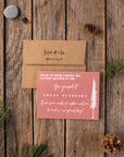 Fall Mountains Love Note