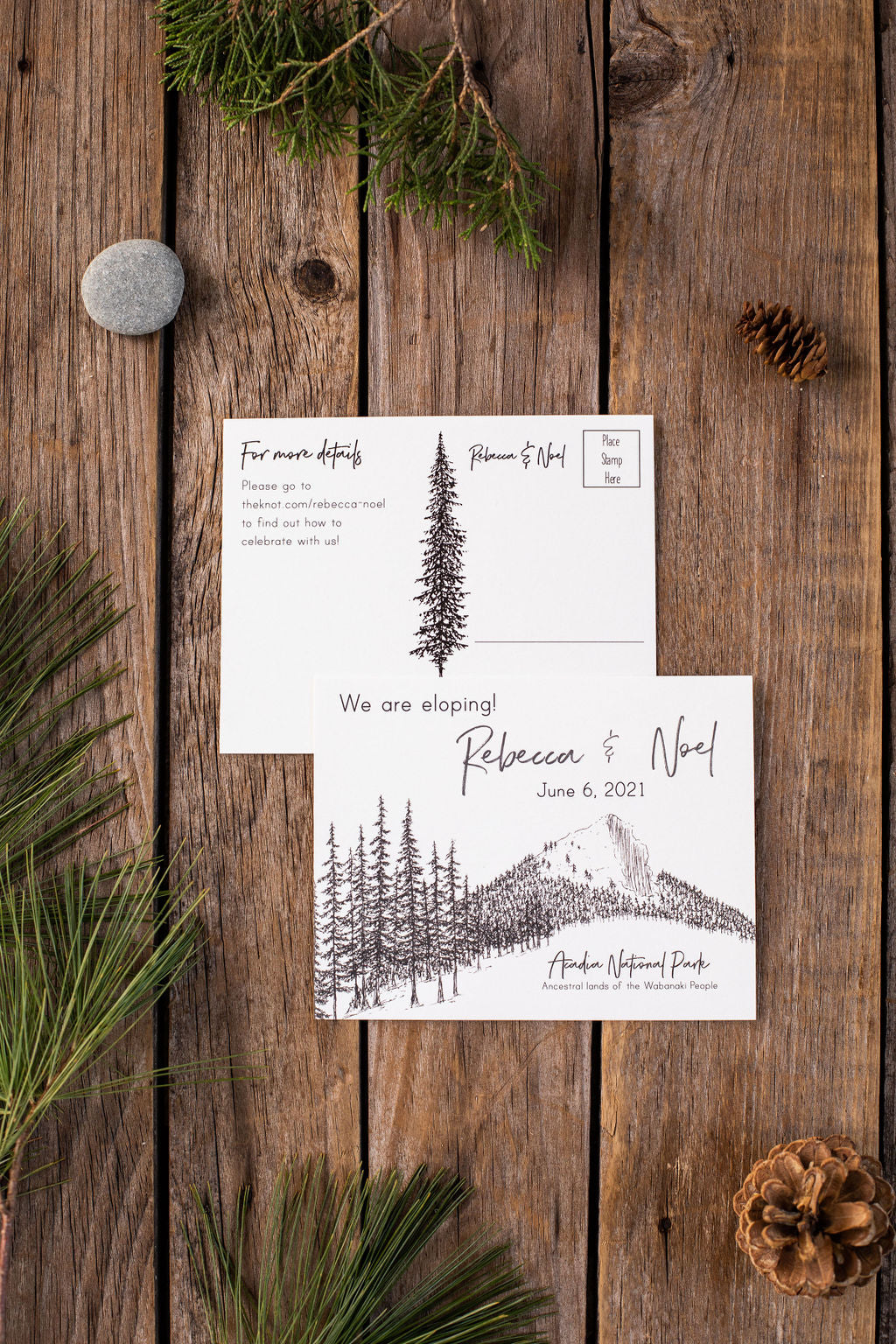 Trees + Peak Elopement Announcement