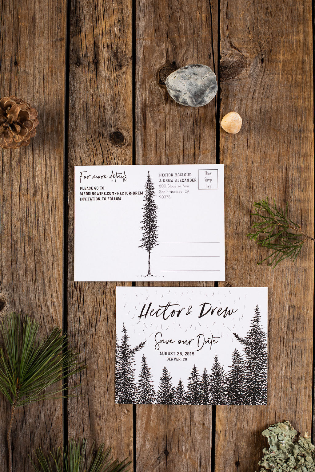 Confetti Save the Date