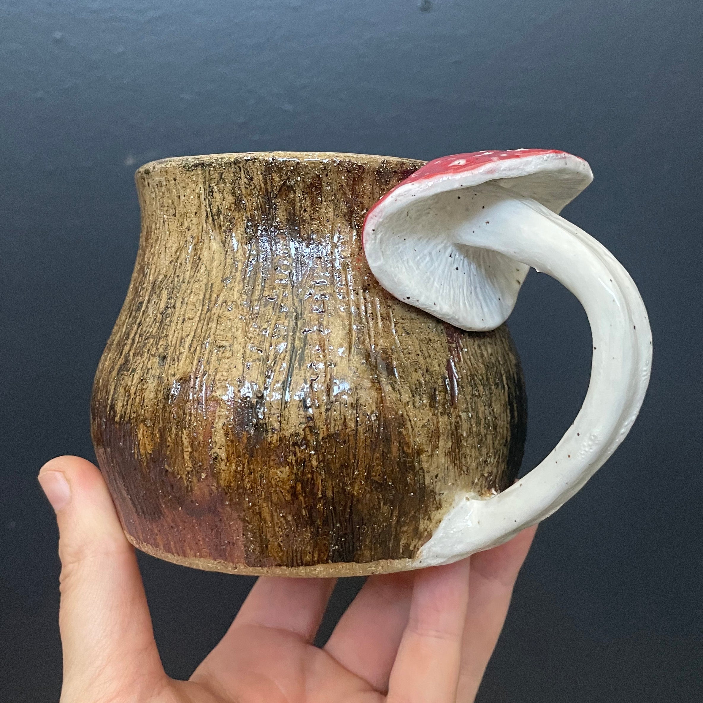 Stump Mushroom Mug No2