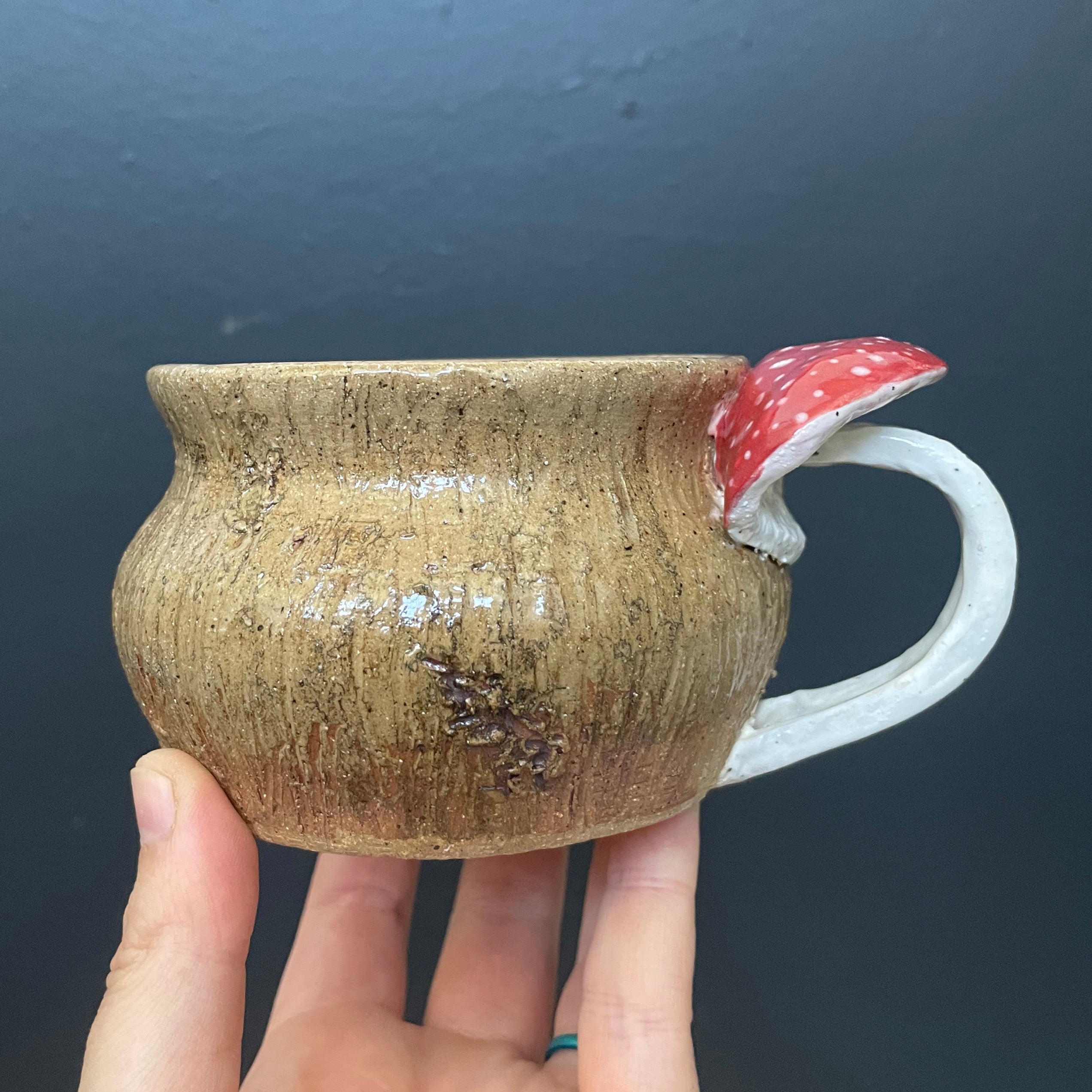 Stump Mushroom Mug No3