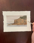Acadia National Park Mini Watercolor Original