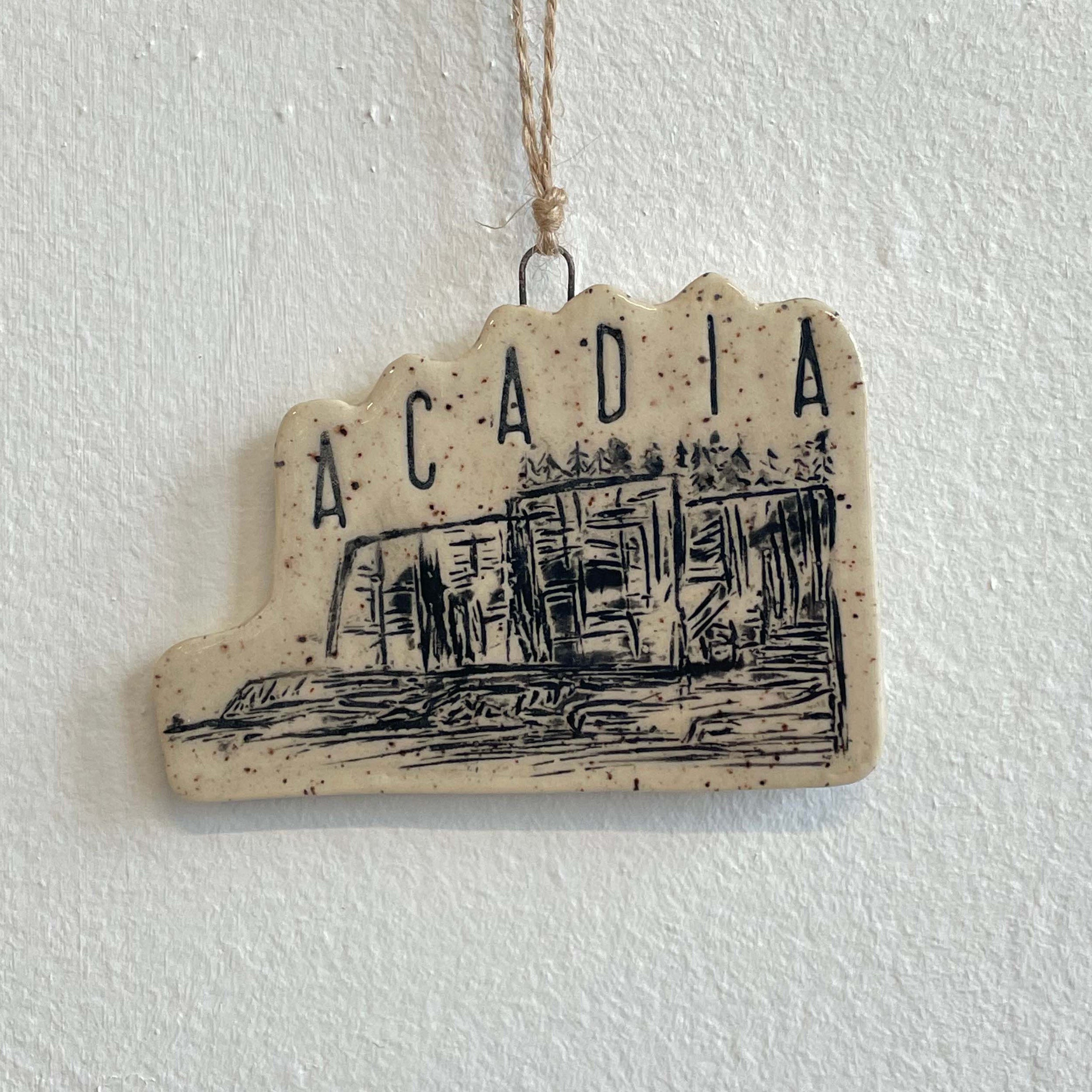 Acadia Otter Cliffs Ornament, No 2