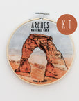DIY Delicate Arch Embroidery Kit