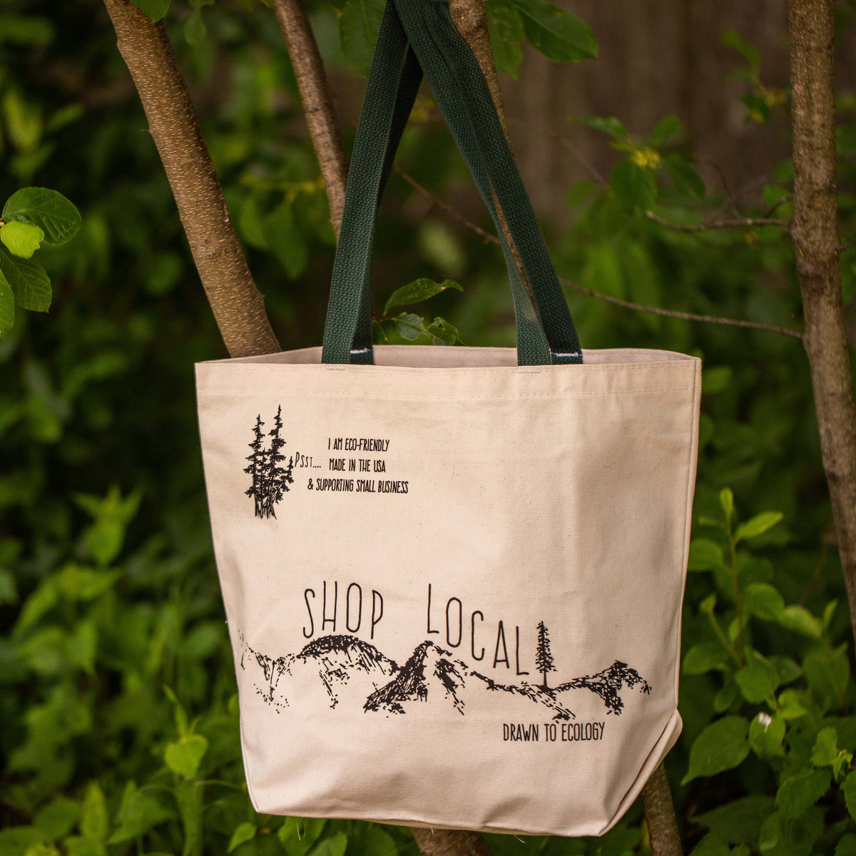 Organic Shopping Bag Darwin made from Cotton