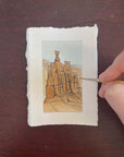 Bryce Canyon National Park Mini Watercolor Original