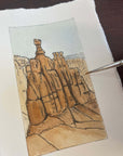 Bryce Canyon National Park Mini Watercolor Original