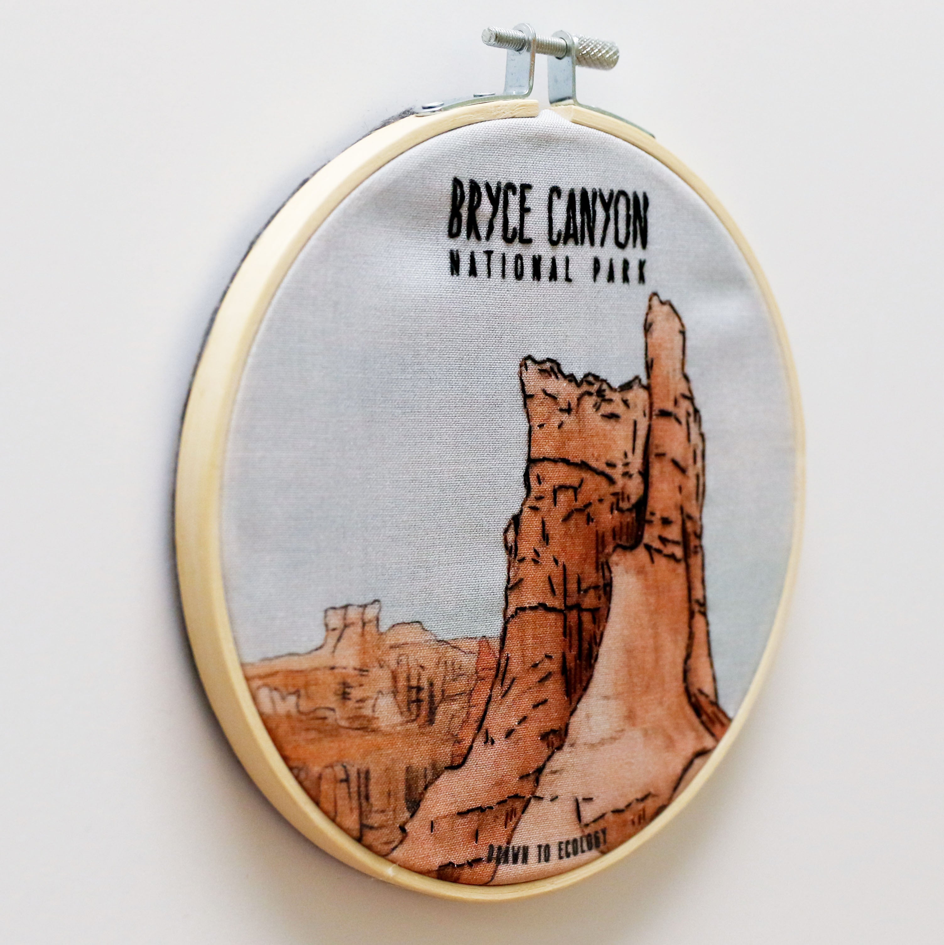DIY Bryce Canyon National Park Embroidery Kit