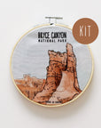DIY Bryce Canyon National Park Embroidery Kit