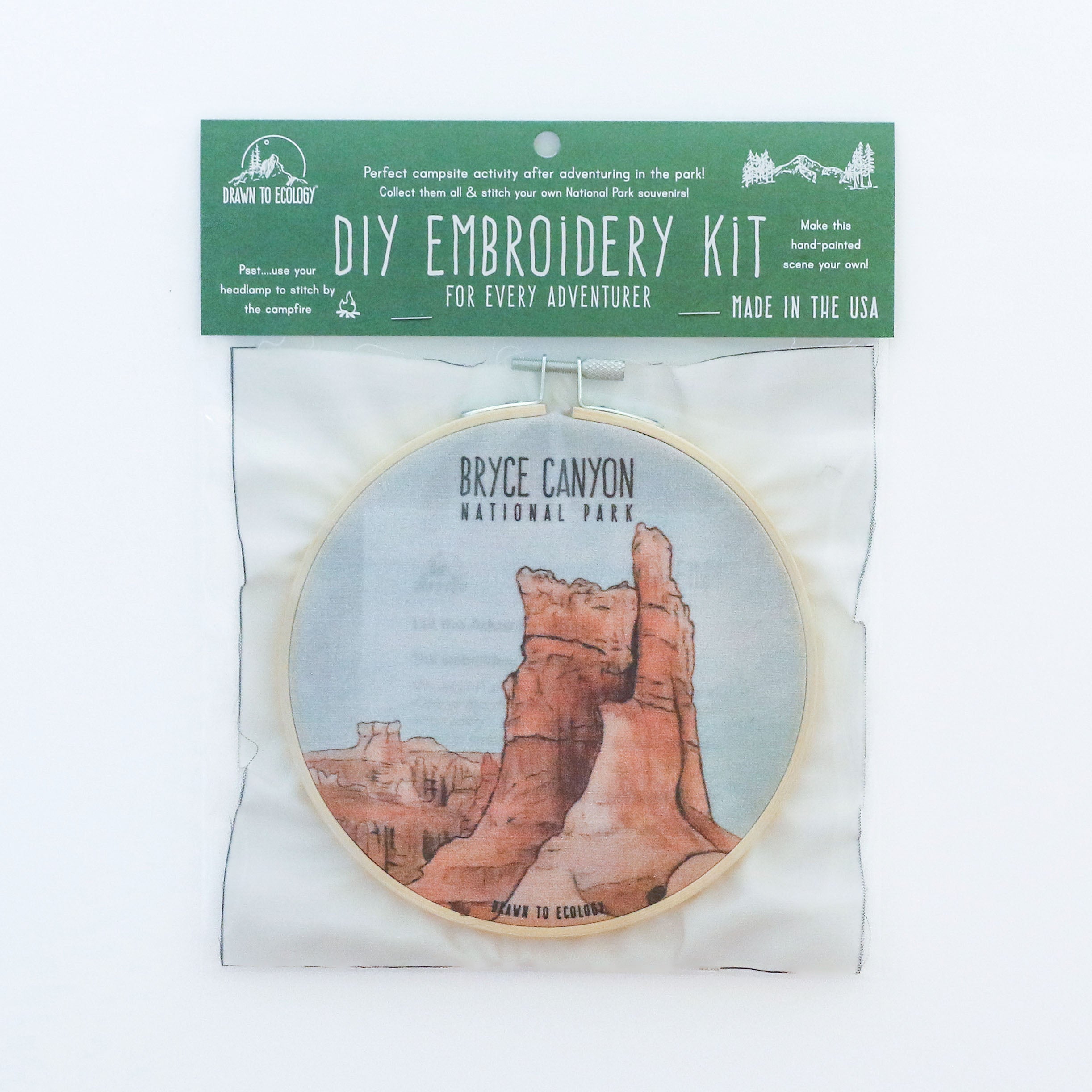 DIY Bryce Canyon National Park Embroidery Kit