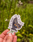 Magnet for Desires Butterfly Sticker
