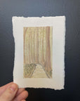 Congaree National Park Mini Watercolor Original