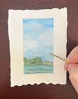 Dry Tortugas National Park Mini Watercolor Original