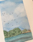 Dry Tortugas National Park Mini Watercolor Original