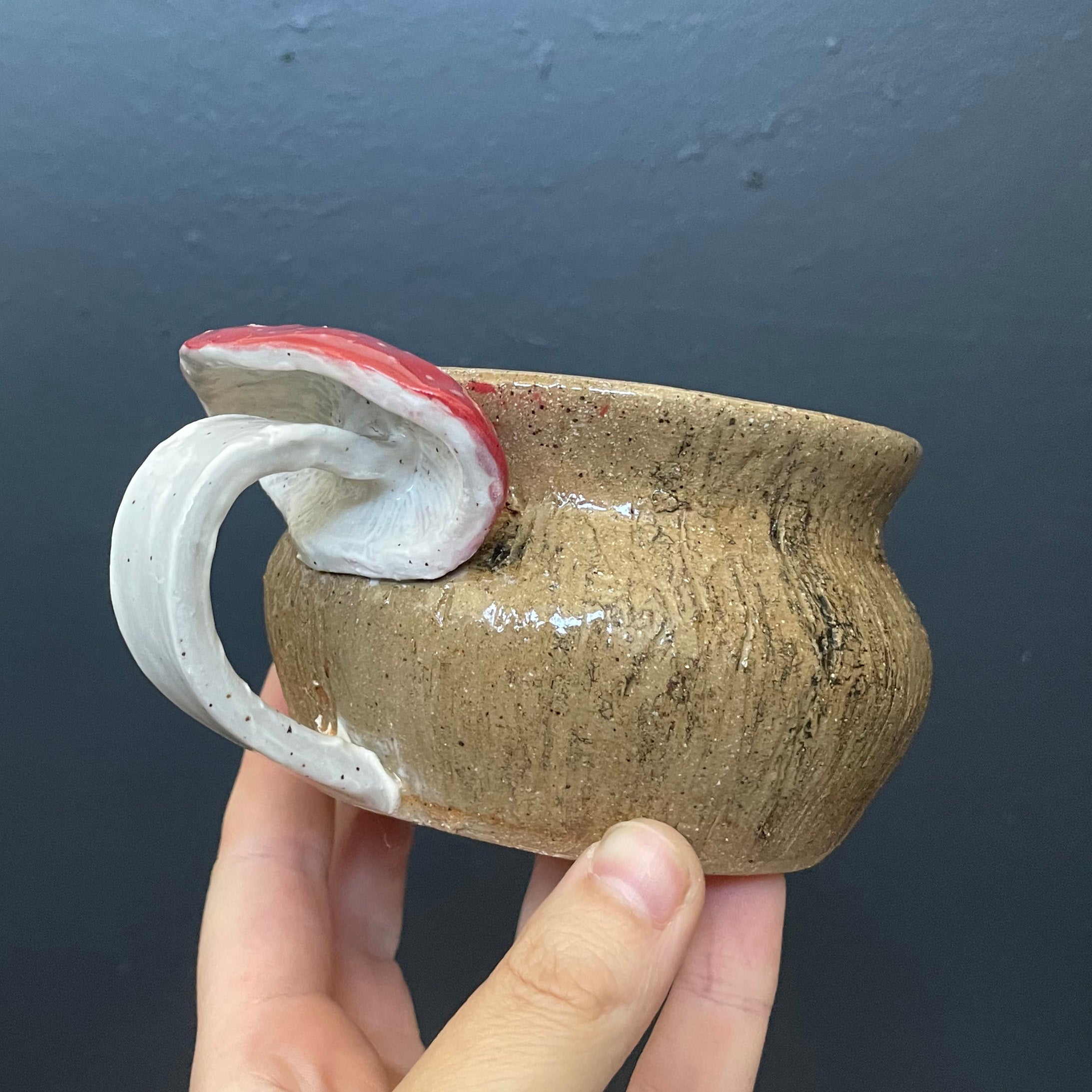 Stump Mushroom Mug No3