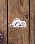 Gone Camping Sticker