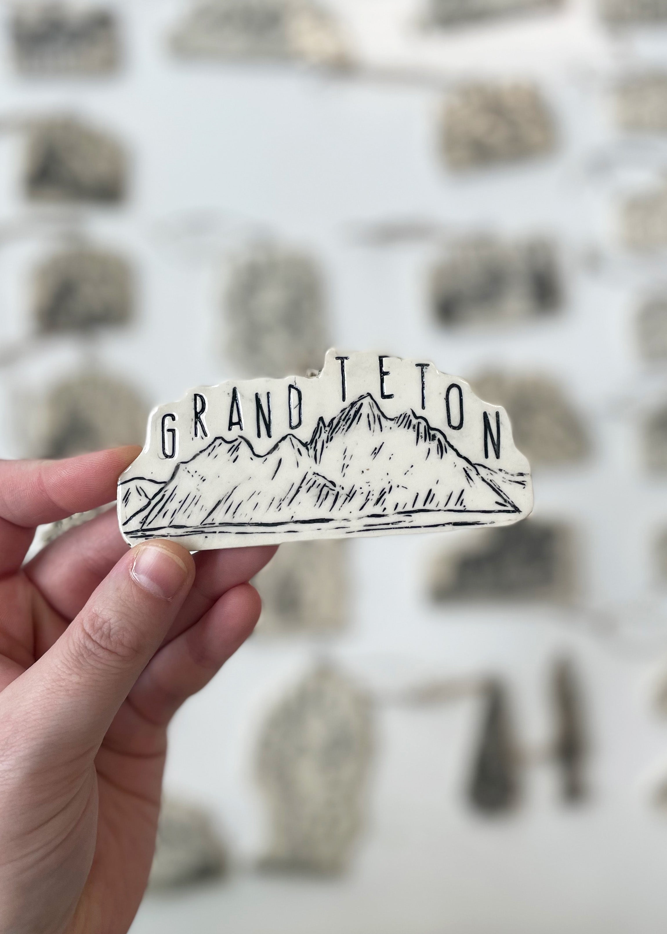 Grand Teton Ornament, No 1