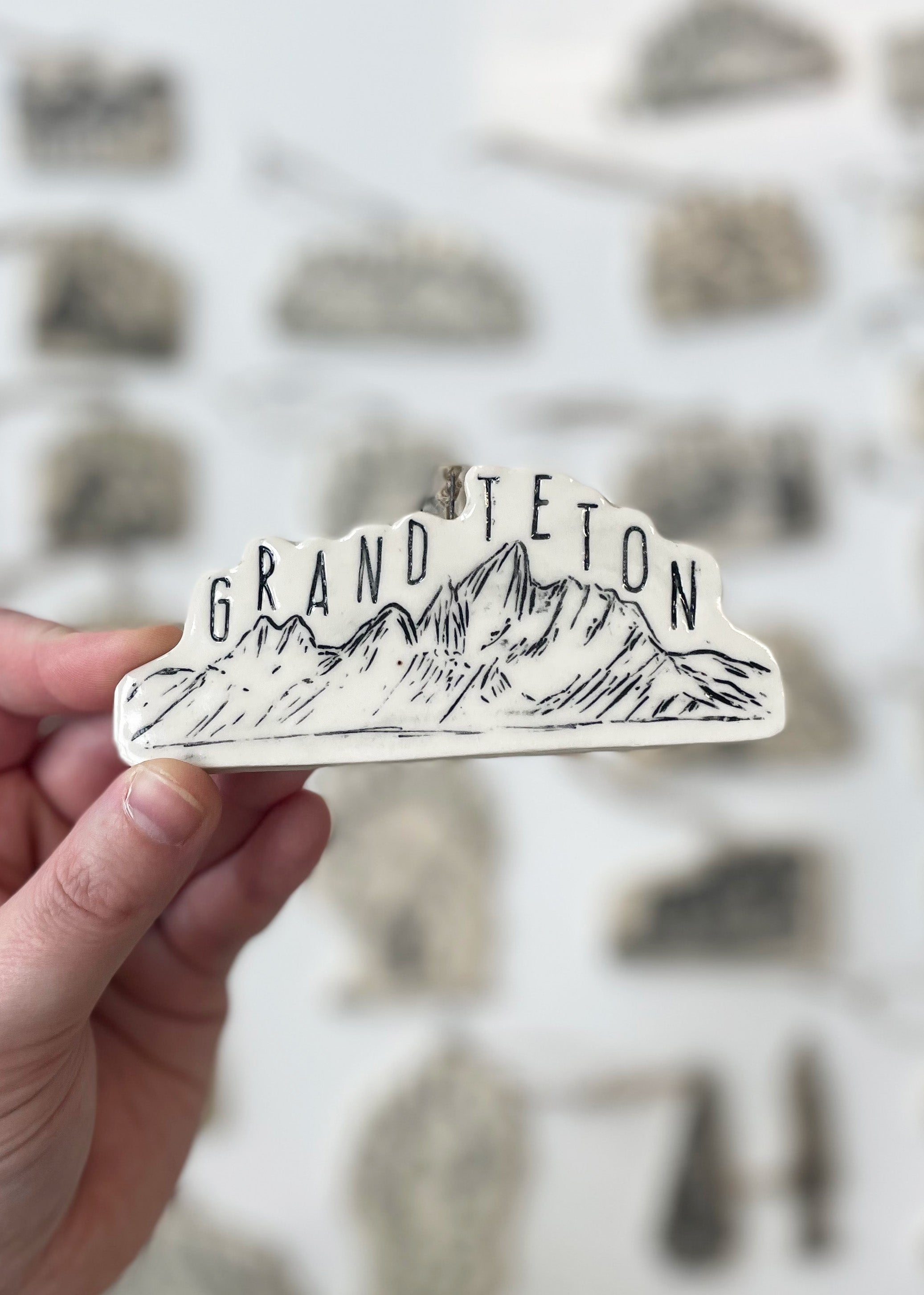 Grand Teton Ornament, No 2