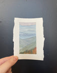 Great Smoky Mountains National Park Mini Watercolor Original