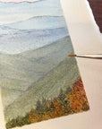 Great Smoky Mountains National Park Mini Watercolor Original