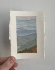 Great Smoky Mountains National Park Mini Watercolor Original