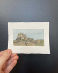 Guadalupe Mountains National Park Mini Watercolor Original