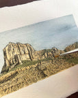 Guadalupe Mountains National Park Mini Watercolor Original