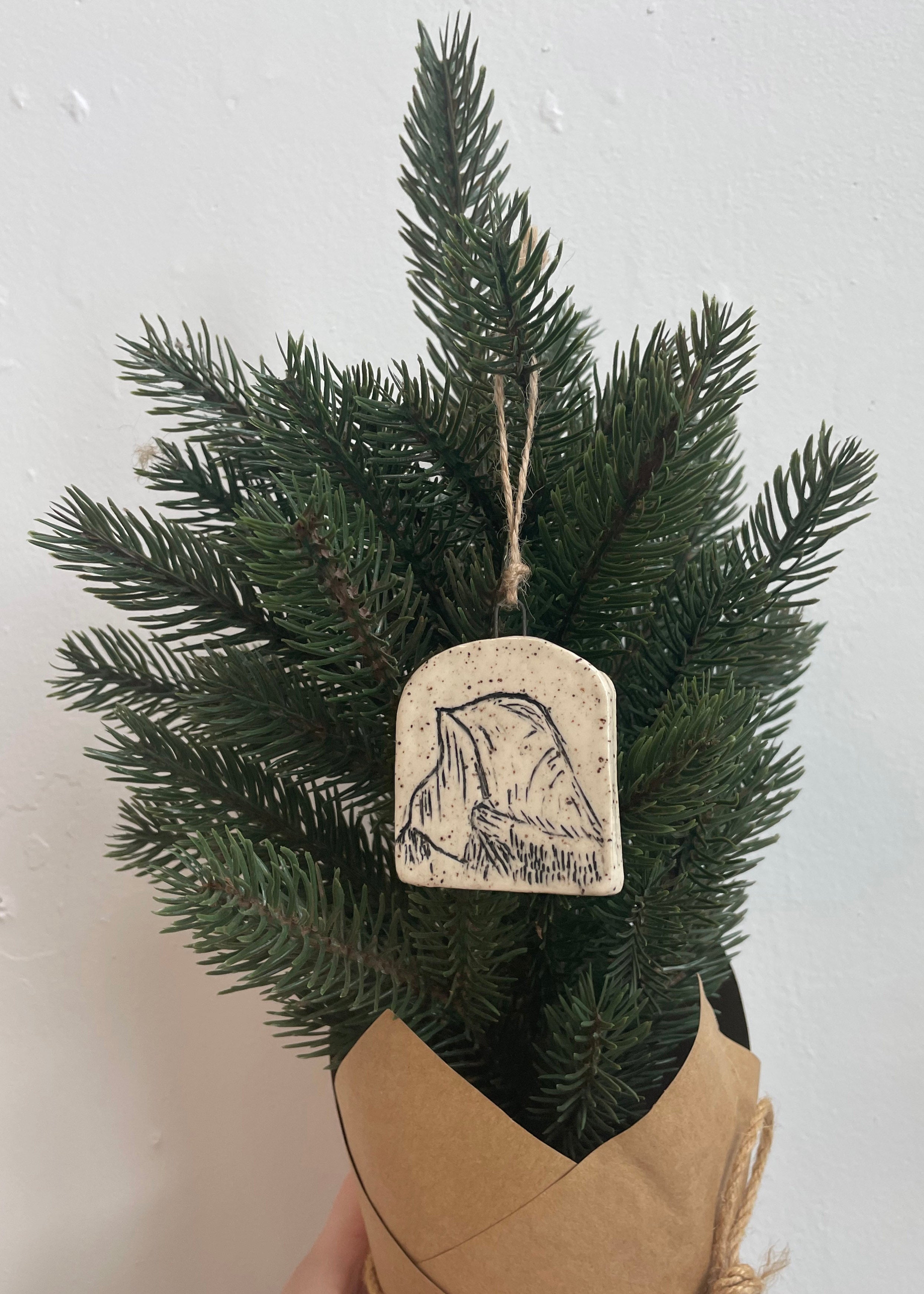 Yosemite Half Dome Ornament, No 5