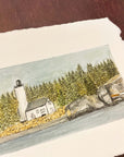Isle Royale National Park Mini Watercolor Original
