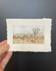 Joshua Tree National Park Mini Watercolor Original