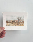 Joshua Tree National Park Mini Watercolor Original