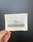 Katmai National Park & Preserve Mini Watercolor Original