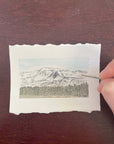 Katmai National Park & Preserve Mini Watercolor Original