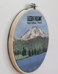 DIY Lassen Volcanic National Park Embroidery Kit