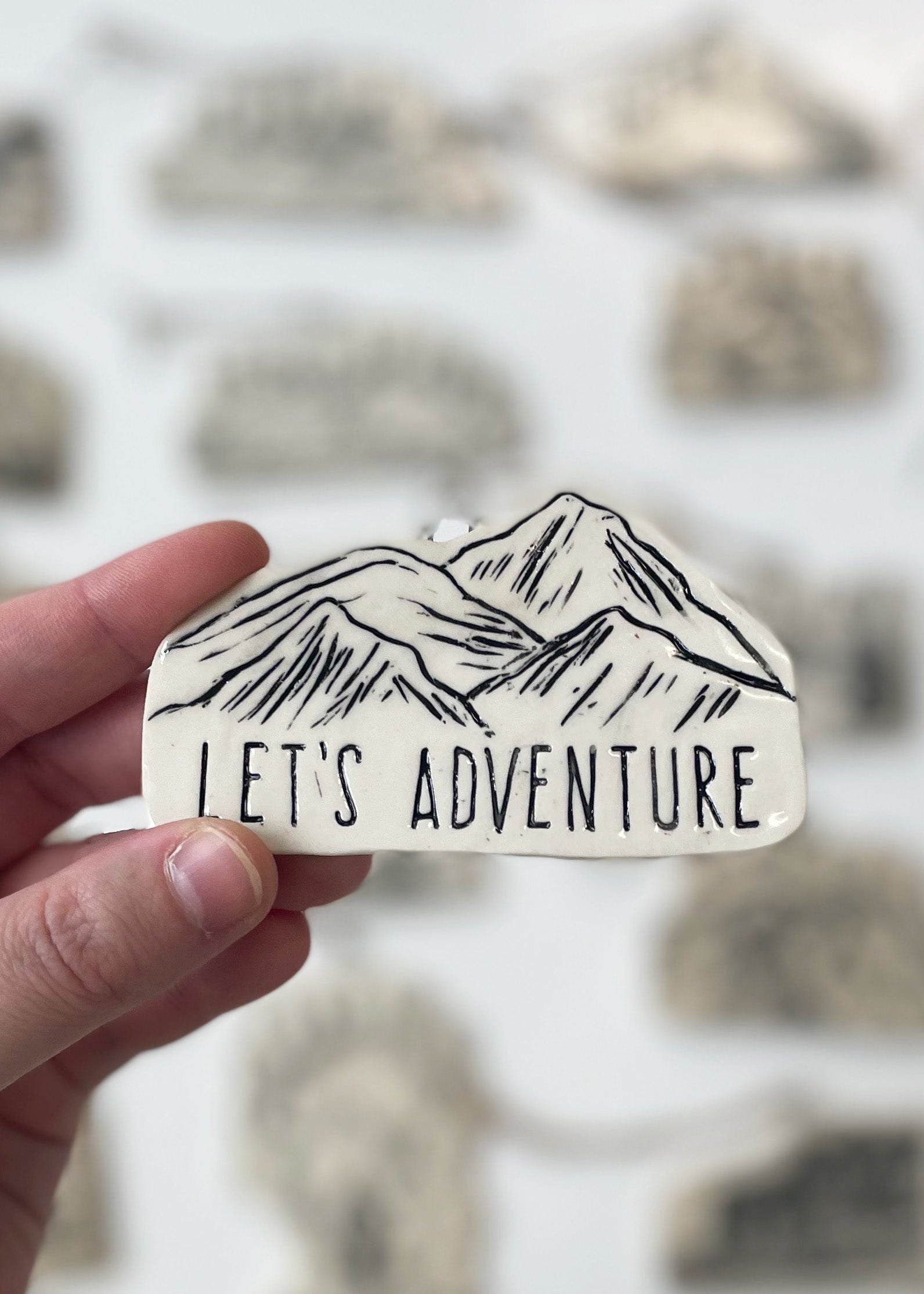 Let's Adventure Ornament, No 1