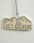 Let's Adventure 2023 Ornament, No 2