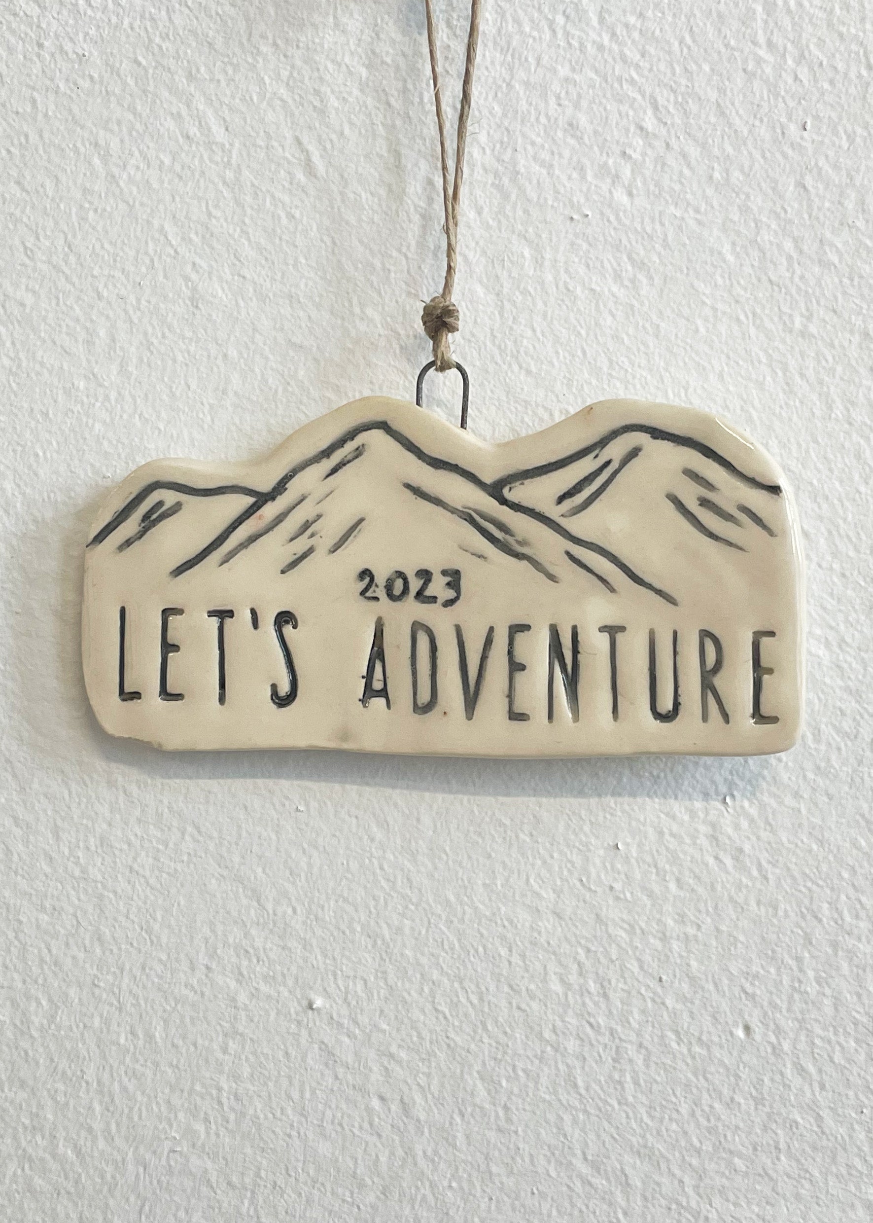 Let's Adventure 2023 Ornament, No 3
