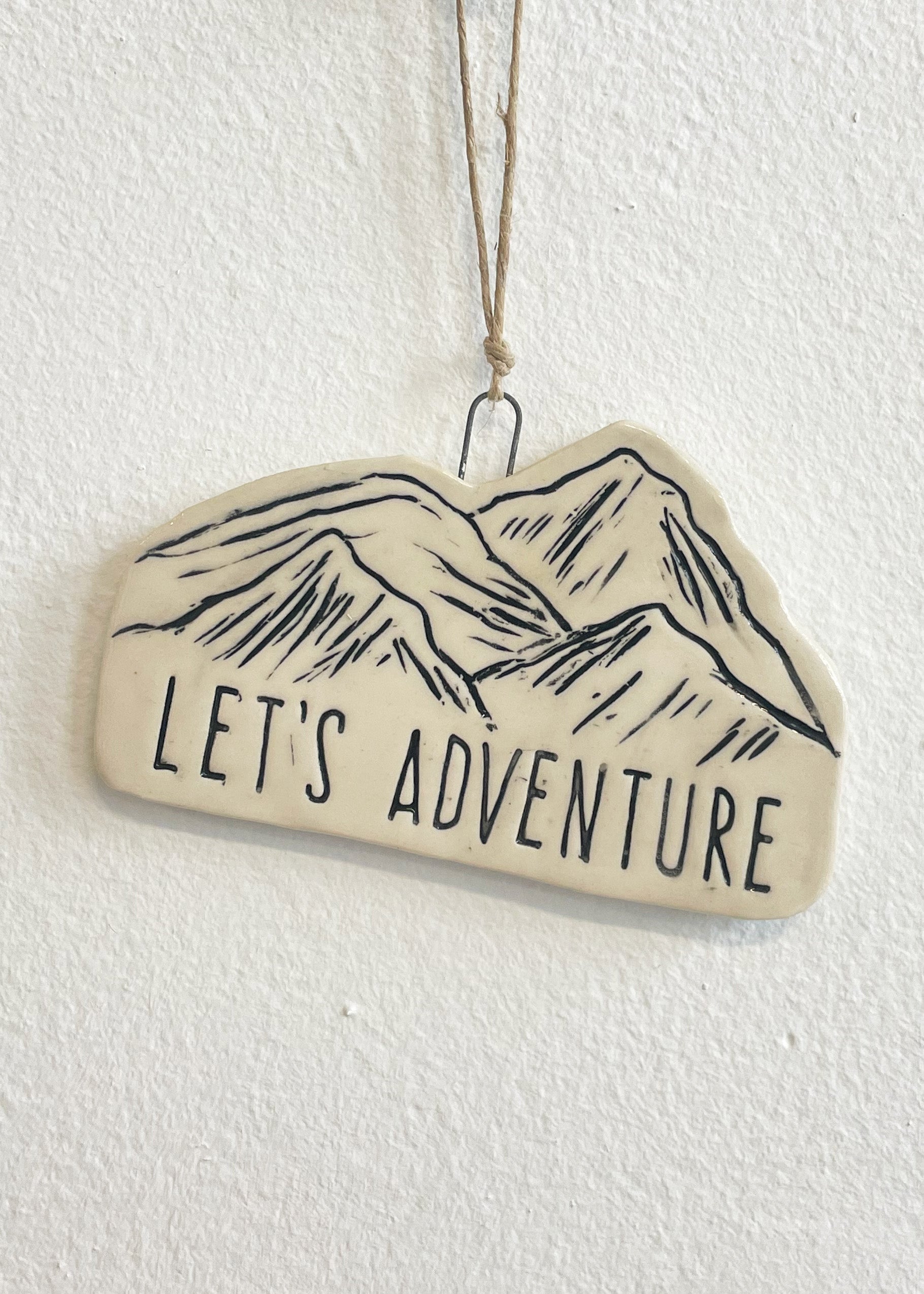 Let's Adventure Ornament, No 1