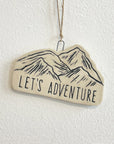 Let's Adventure Ornament, No 1