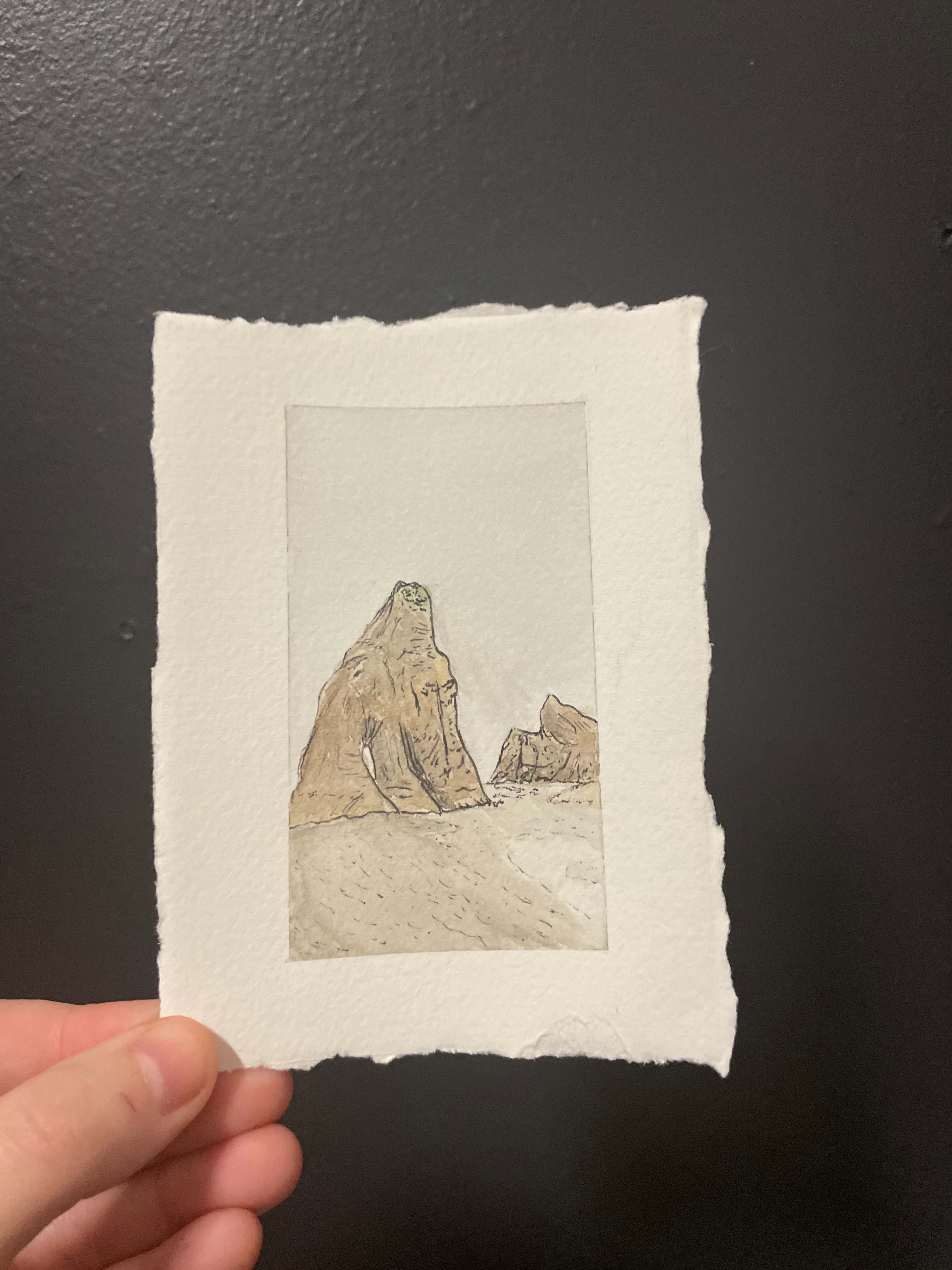 Olympic National Park Mini Watercolor Original