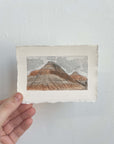 Petrified Forest National Park Mini Watercolor Original