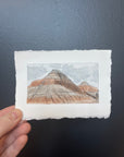 Petrified Forest National Park Mini Watercolor Original