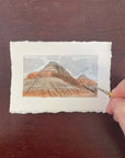 Petrified Forest National Park Mini Watercolor Original