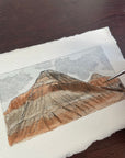 Petrified Forest National Park Mini Watercolor Original