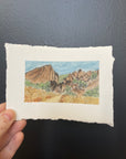 Pinnacles National Park Mini Watercolor Original