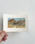 Pinnacles National Park Mini Watercolor Original