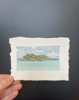 Virgin Islands National Park Mini Watercolor Original