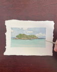 Virgin Islands National Park Mini Watercolor Original